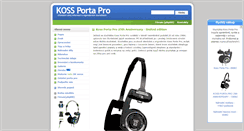 Desktop Screenshot of portapro.cz
